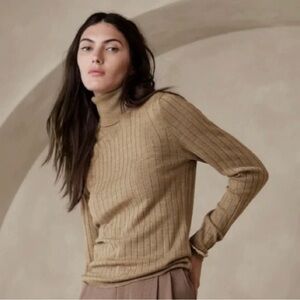 Banana Republic merino wool turtleneck sweater